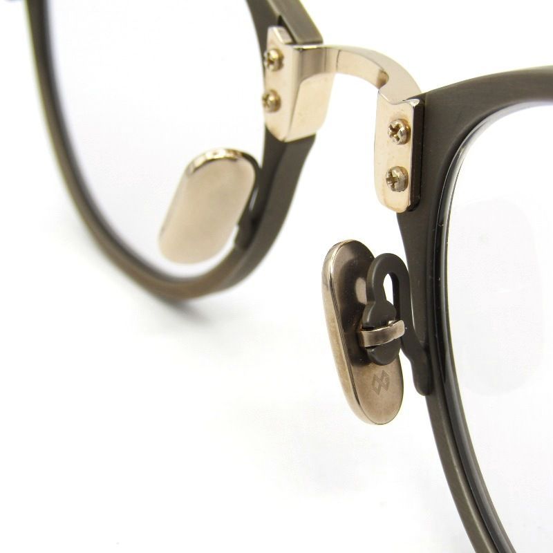 美品 OG×OLIVER GOLDSMITH オージーバイオリバーゴールドスミス サングラス BUILT TWO 日本製 ビルトツー ボストン A GOLD 54000694 美品 OG×OLIVER GOLDSMITH オージーバイオリバーゴールドスミス
