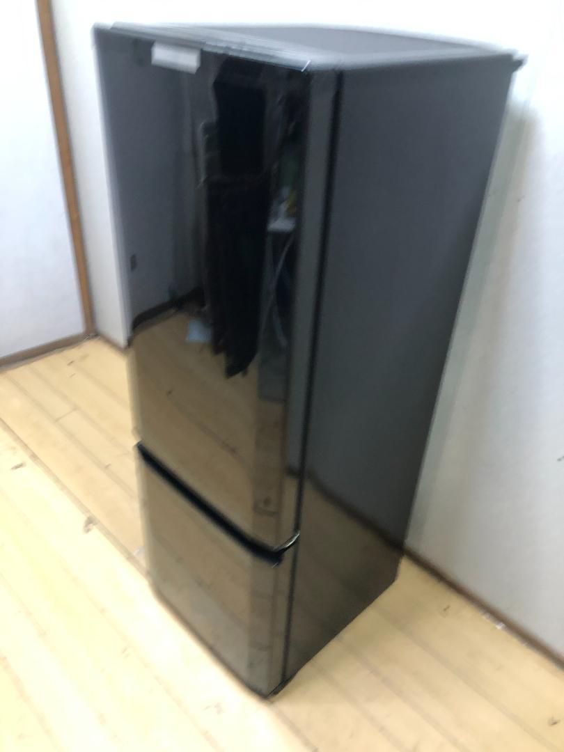 三菱 MITSUBISHI 冷蔵庫 168L 2ドア ブラック 一人暮らし ファミリー 