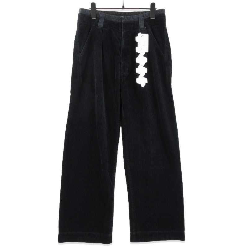 未使用 YOUTH OF THE WATER ユースオブザウォーター PANTS 253-03003 コーデュロイ ジップフライ ワークパンツ ブラック 黒 S 71015384 未使用 YOUTH OF THE WATER ユースオブザウォーター PANTS 253-03003