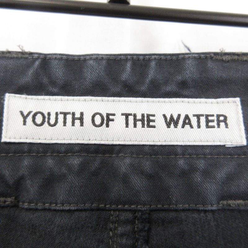 未使用 YOUTH OF THE WATER ユースオブザウォーター PANTS 253-03003 コーデュロイ ジップフライ ワークパンツ ブラック 黒 M 71015383 未使用 YOUTH OF THE WATER ユースオブザウォーター PANTS 253-03003