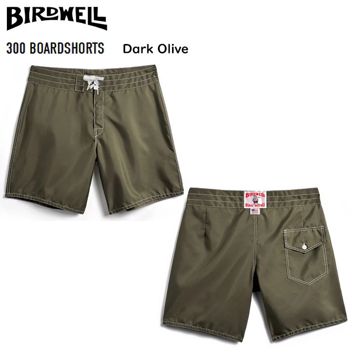 ボードショーツ BIRDWELL ”300 Bordshorts” -Dark Olive- バードウェル