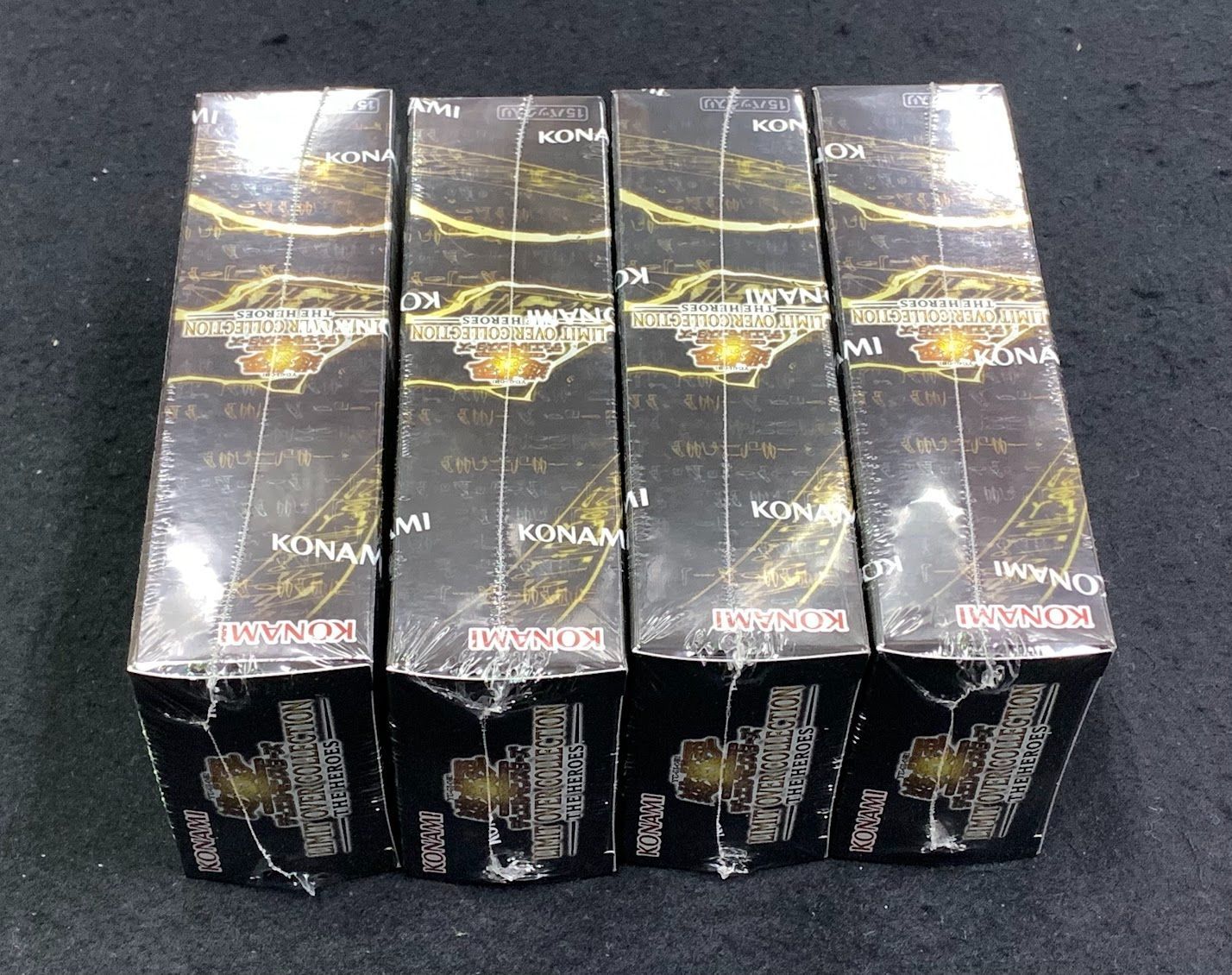 遊戯王 リミットオーバーコレクション ヒーローズ 4boxセット 未開封