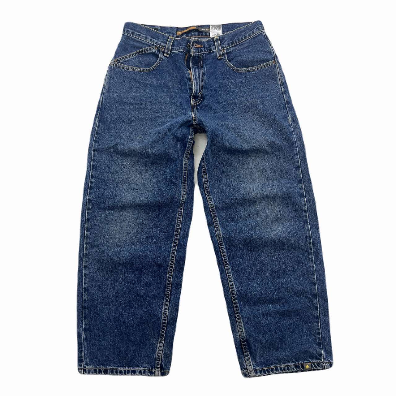 リーバイス デニム バギーパンツ メンズ W31 シルバータブ HUSKY W31 L27 バギージーンズ 太めのシルエット デニム ジーパン リーバイス デニム バギーパンツ メンズ W31 シルバータブ HUSKY W31