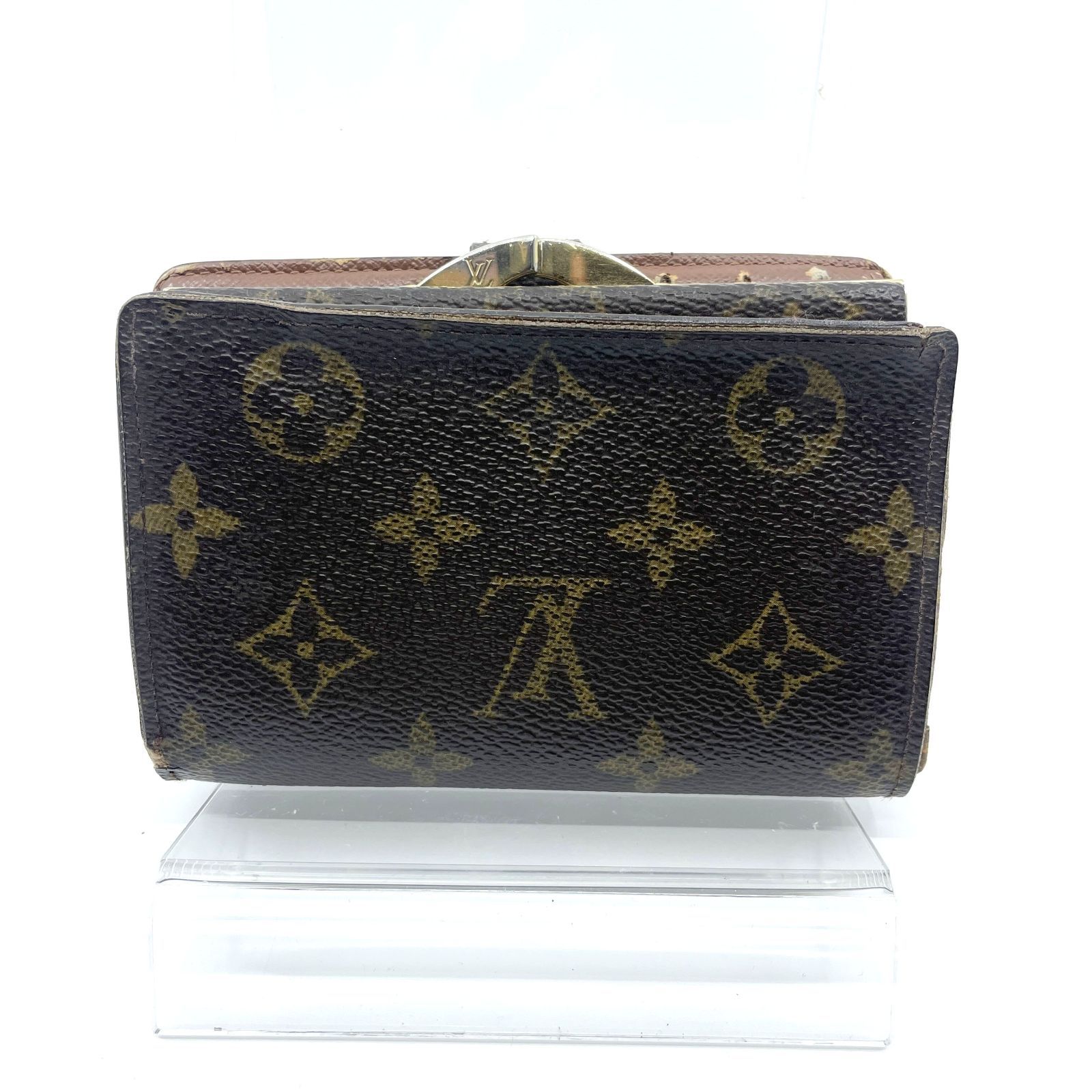 新品未使用　ルイヴィトン モノグラム がま口 ヴィエノワ M61663 LOUIS VUITTON モノグラム ヴィエノワ M61663 がま口 ルイヴィトン 二