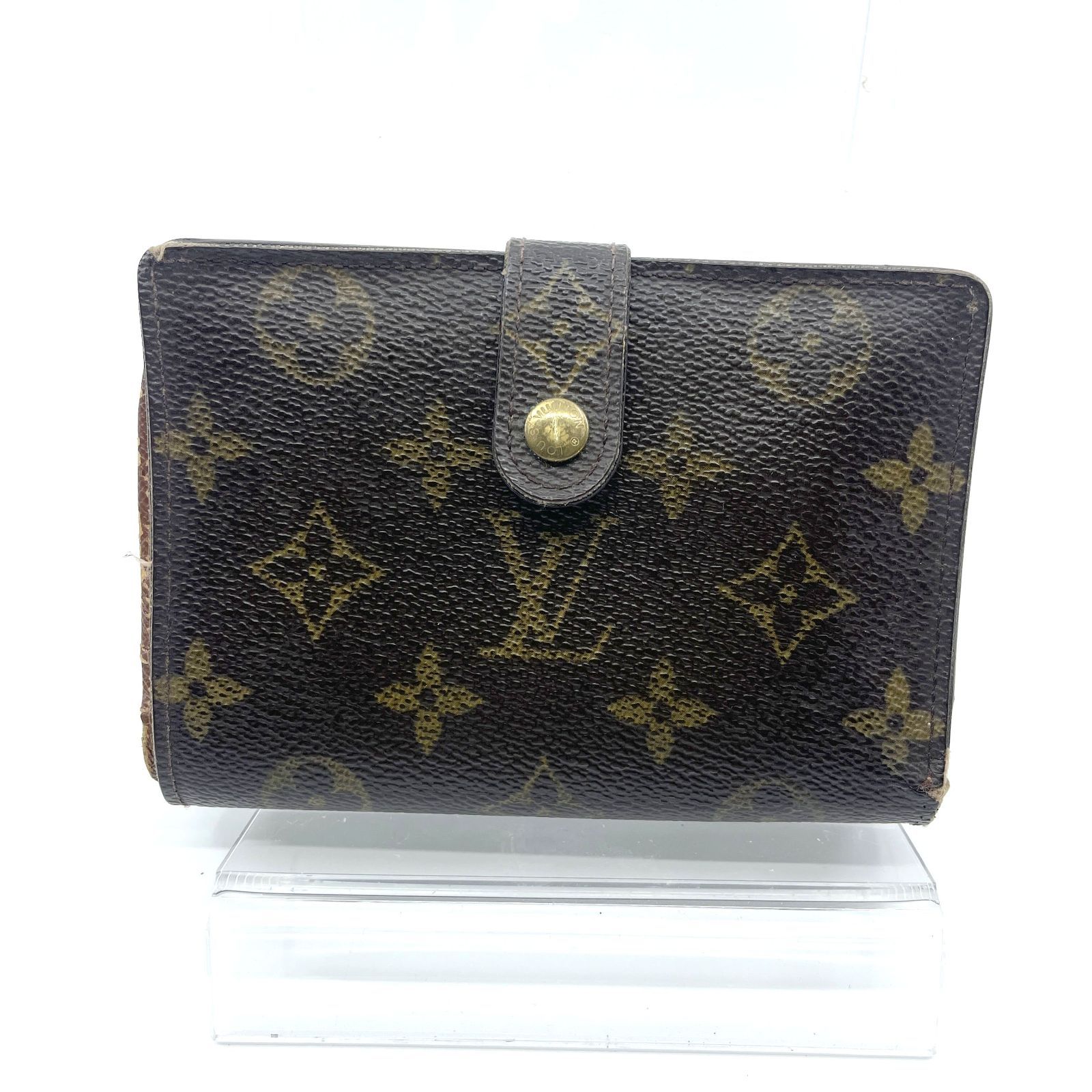 新品未使用　ルイヴィトン モノグラム がま口 ヴィエノワ M61663 LOUIS VUITTON モノグラム ヴィエノワ M61663 がま口 ルイヴィトン 二