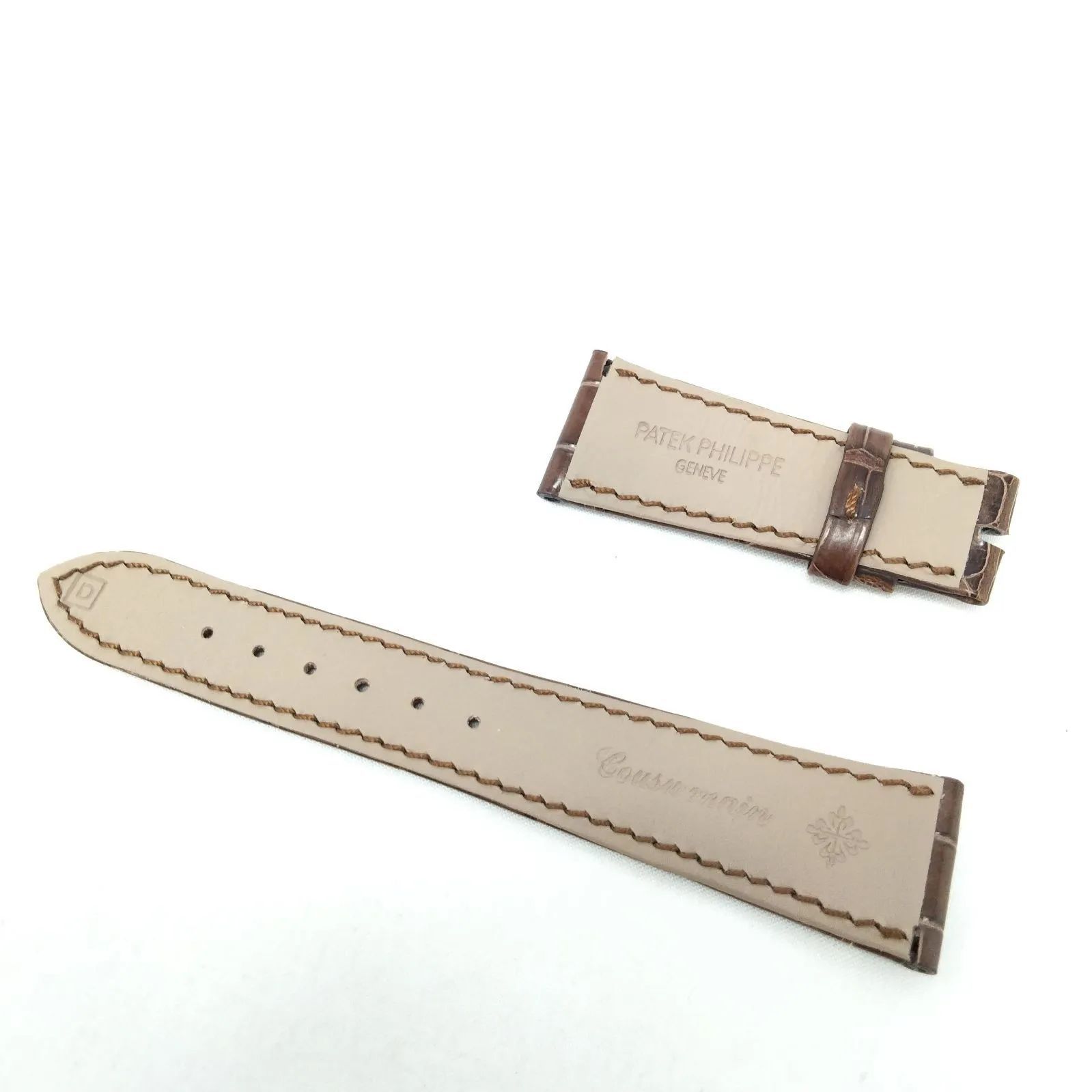 パテックフィリップ純正アリゲーターストラップ ✨PATEK PHILIPPE✨パテックフィリップ 純正アリゲーターストラップ