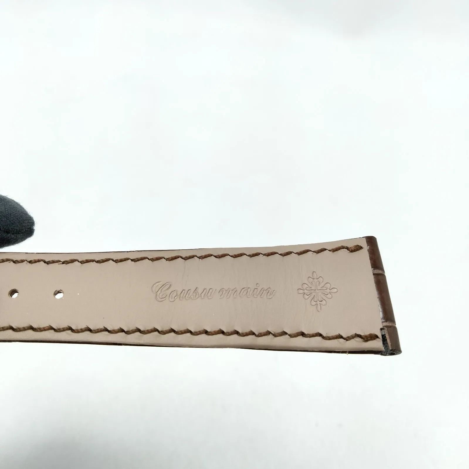パテックフィリップ純正アリゲーターストラップ ✨PATEK PHILIPPE✨パテックフィリップ 純正アリゲーターストラップ