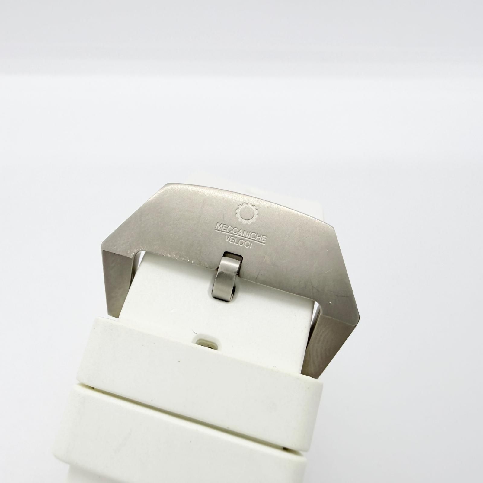  MECCANICHE VELOCI メカニケ ヴェローチ オンリーワン ホワイト×ブラック文字盤 W125NS12506024 AT メンズ ONLY ONE 01|01 REGISTERED MODEL 腕時計 稼働品 自動巻き時計 腕時計(アナログ)