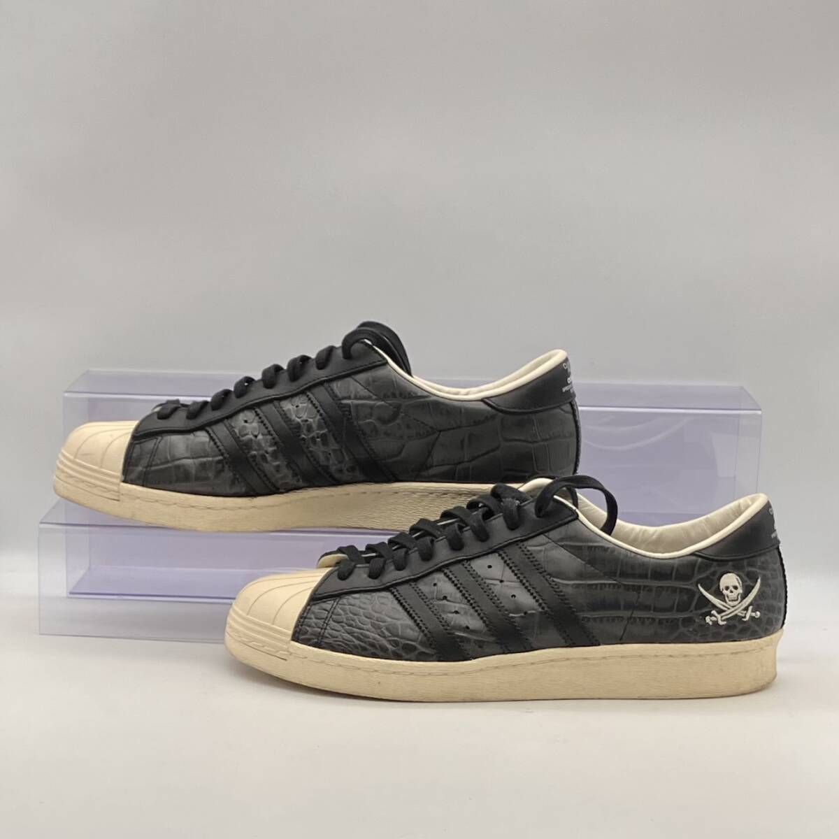 adidas Superstar 80v Neighborhood Core Black/Core Whiteアディダス 