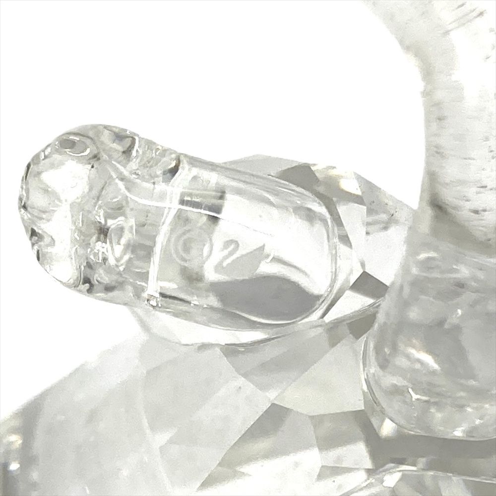  スワロフスキー SWAROVSKI 獺 2匹セット オブジェ 置物 5385060 クリア かわうそ 小物整理 置物 インテリア小物