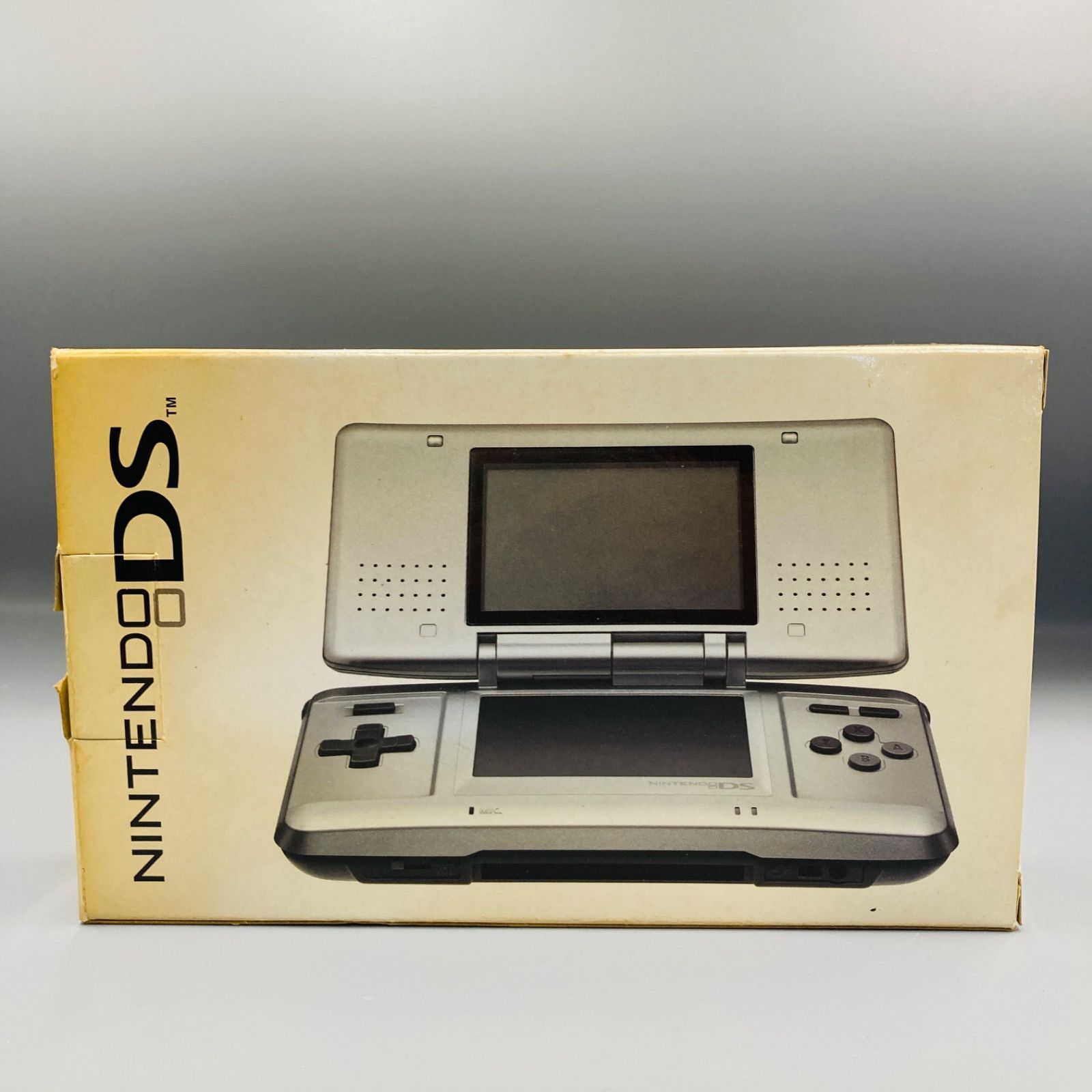 動作確認済み】【箱付き】初代 ニンテンドーDS本体 NTR-001 プラチナ