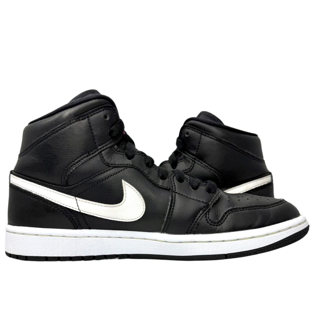 NIKE AIR JORDAN 1 MID BLACK WHITE ナイキ エア ジョーダン 1 ミッド 