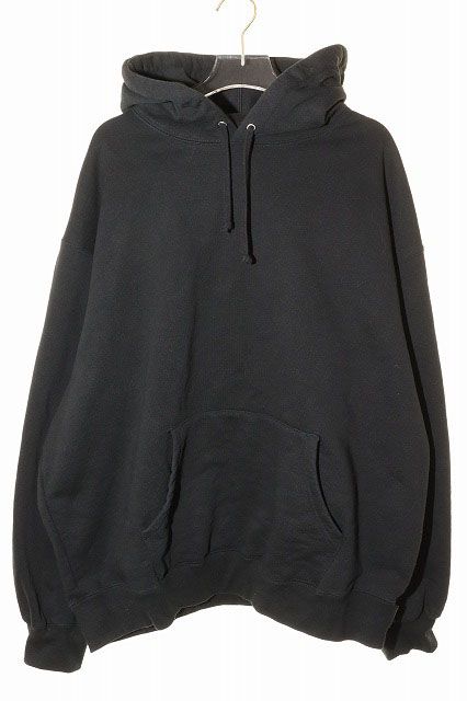 Y*様 最安値　Supreme サテン アップリケ フーディ パーカー Ｌブラッ シュプリーム SUPREME SATIN APPLIQUE HOODED SWEATSHIRT BLACK L