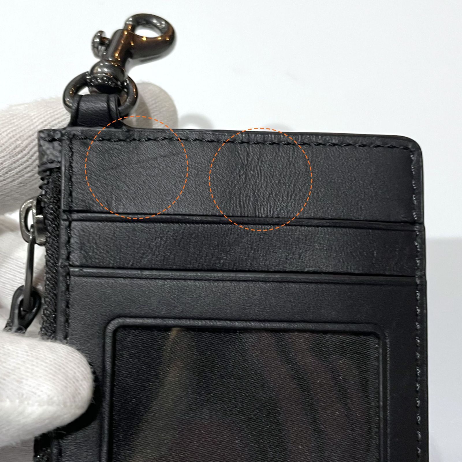 COACH コーチ シグネチャー ランヤード カードケース パスケース