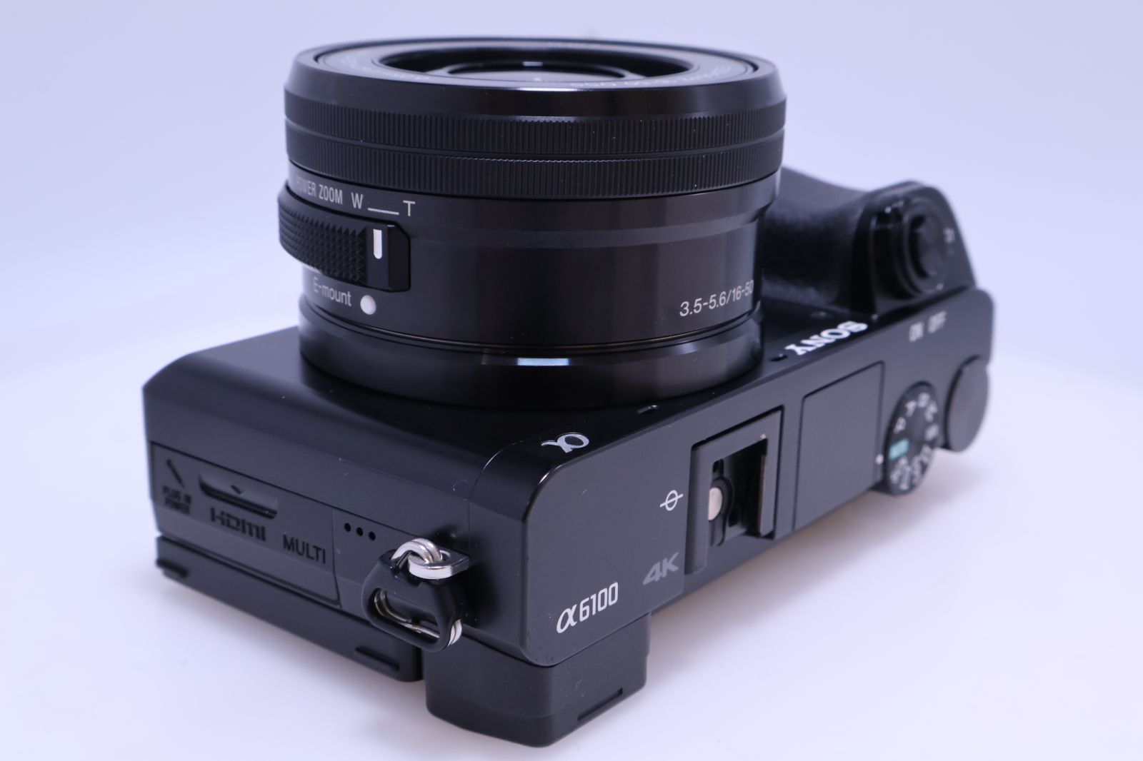 日本公式代理店 美品 α6100 ILCE-6100 標準レンズキット ブラック