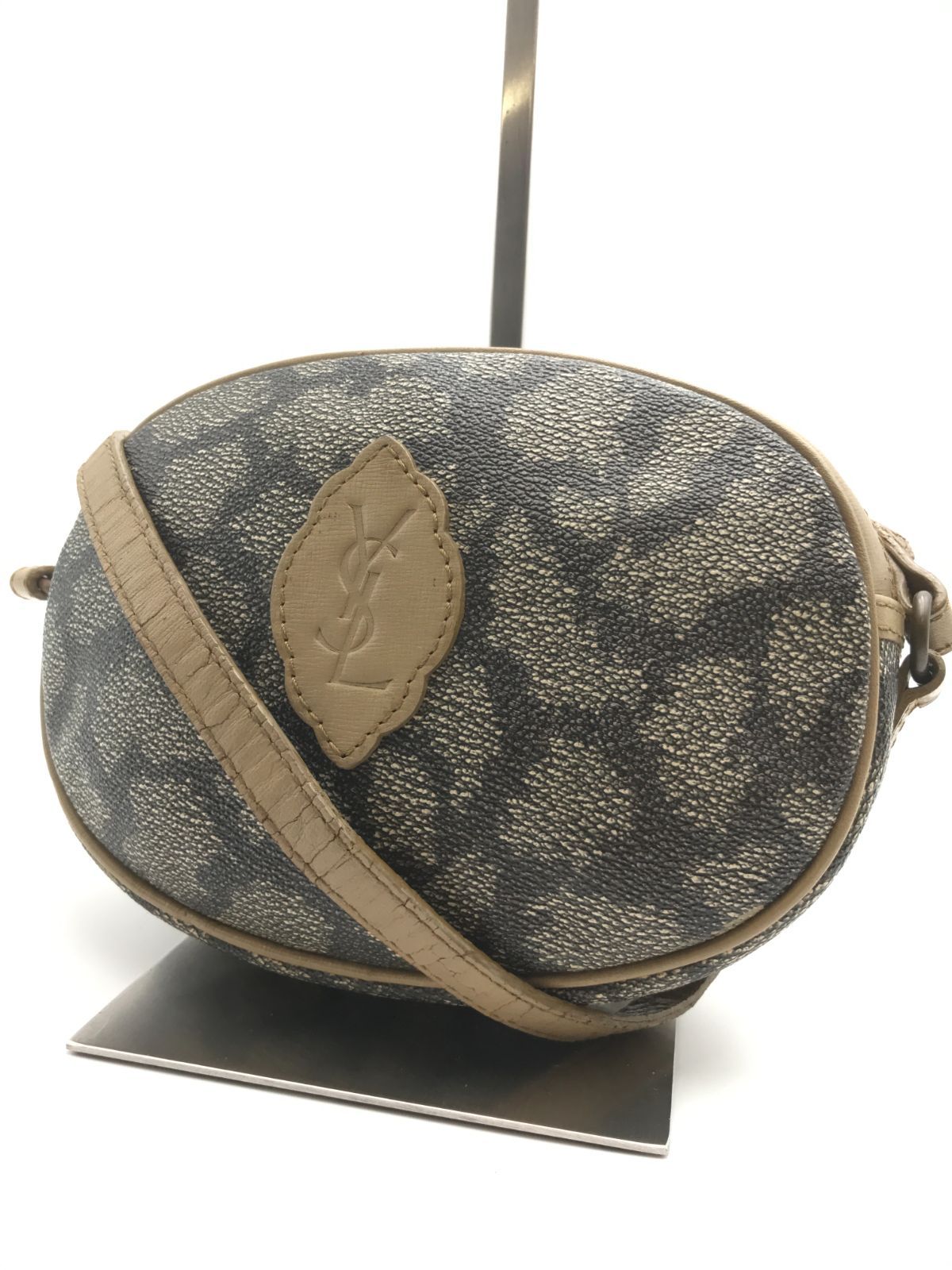 Yves Saint Laurent イヴサンローラン ショルダーバッグ ジラフ PVC