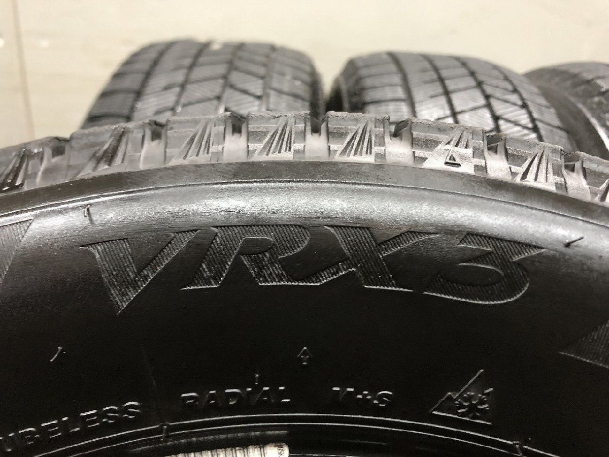 BS BRIDGESTONE BLIZZAK VRX3 185/60R15 15インチ スタッドレス 4本 21年製 バリ溝 ヤリス ヴィッツ グレイス フィットシャトル等(STM088)paypay決済可能 BS BRIDGESTONE BLIZZAK VRX3 185/60R15 15インチ スタッドレス 4本 21