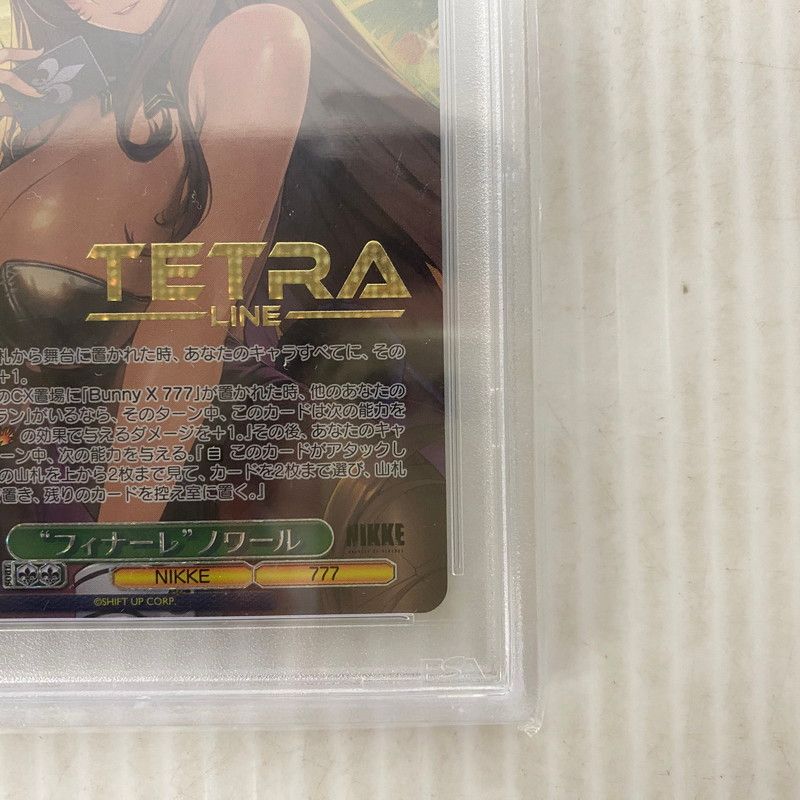 〈美品〉フィナーレ　ノワール ssp psa10 未使用品】 PSA10 ヴァイスシュヴァルツ NIKKE フィナーレノワール SSP