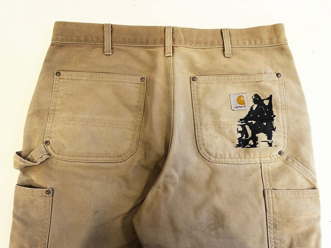 カーハート Carhartt 90s~ ダック地 ペインターパンツ ダブルニー