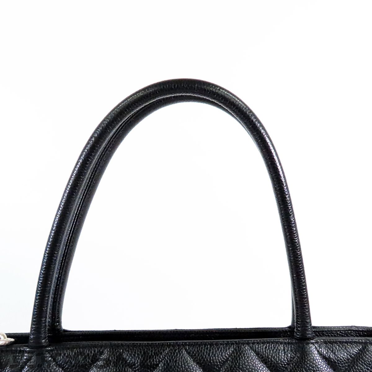 シャネル CHANEL 復刻トート A01804 ブラック 黒 シルバー金具 
