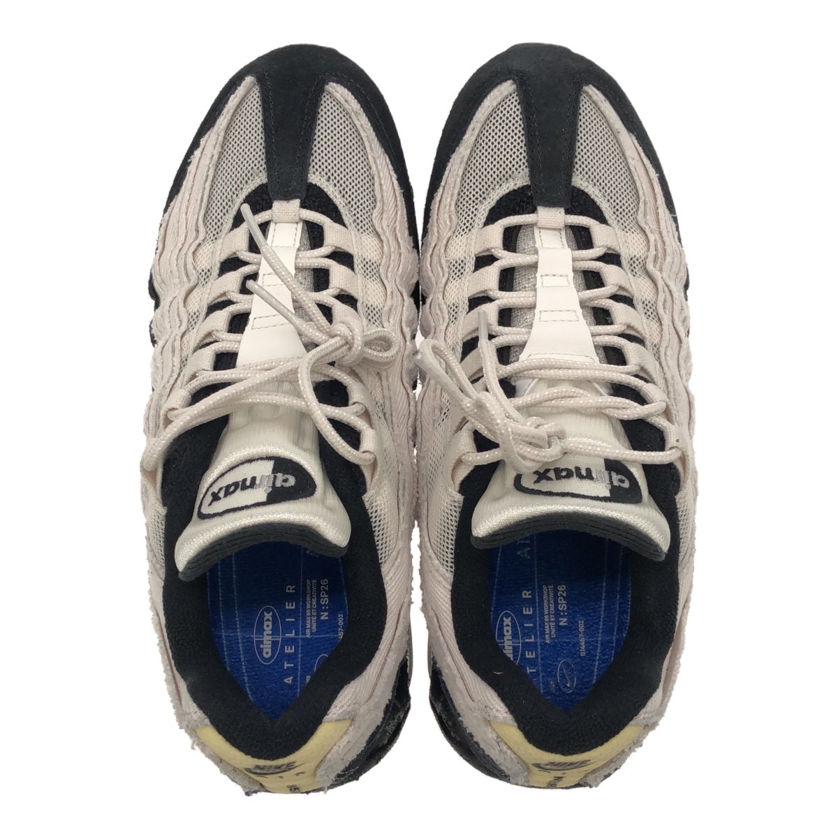 NIKE ナイキ 27.5cm AIR MAX 95 BIG BUBBLE BLACK/BLACK-PHANTOM-LT 