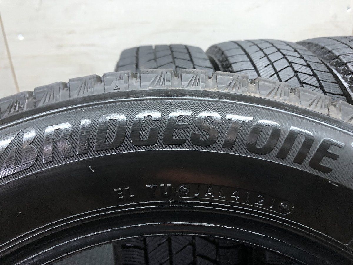 BS BRIDGESTONE BLIZZAK VRX3 175/65R15 15インチ スタッドレス 4本 21年製 バリ溝 アクア ポルテ ヴィッツ キューブ フィット等　(MTP533)クレジットカード QRコード決済可能 BRIDGESTONE(ブリヂストン) BLIZZAK (ブリザック) VRX3の15インチの