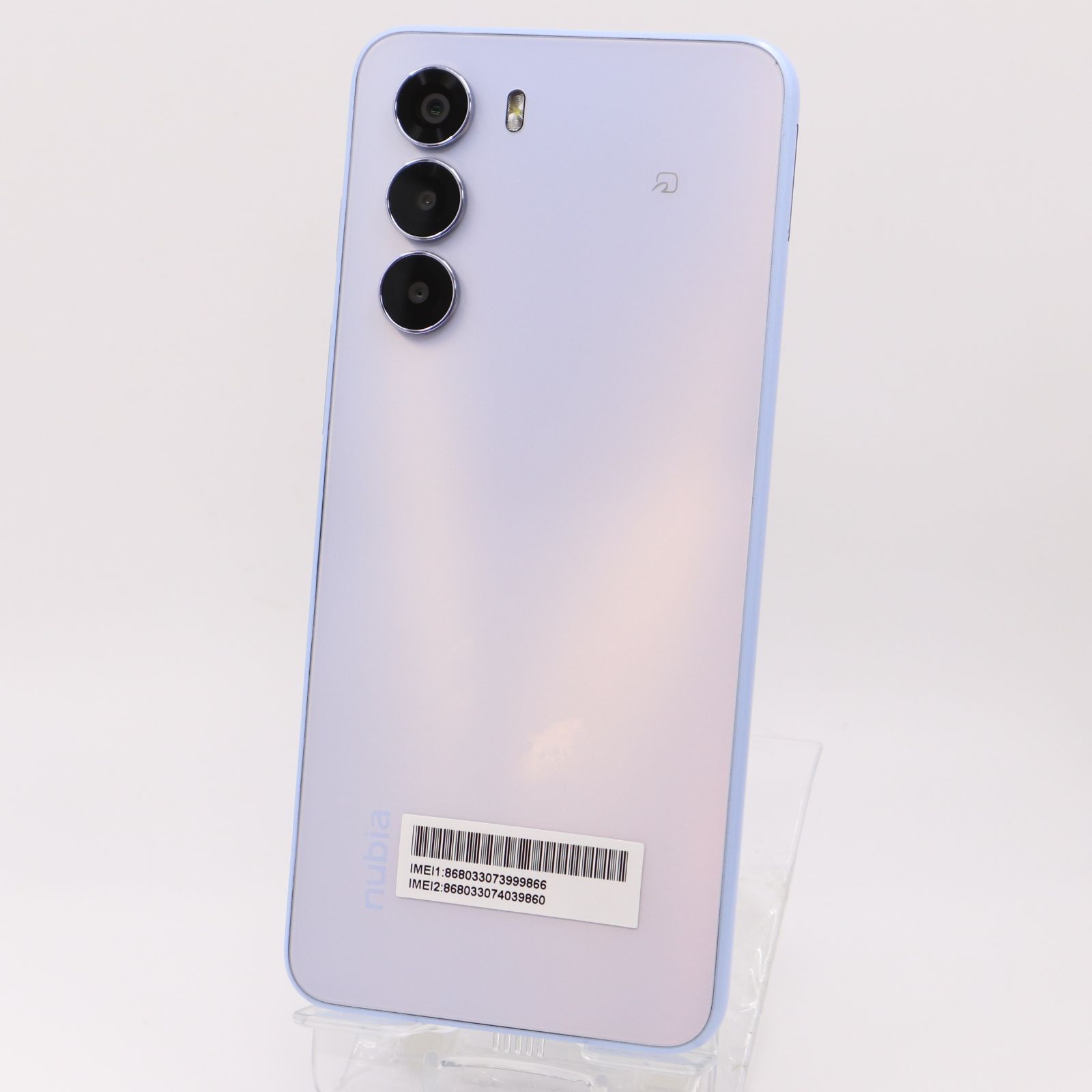 美品】nubia S 5G 128GB ライトパープル A403ZT - メルカリ