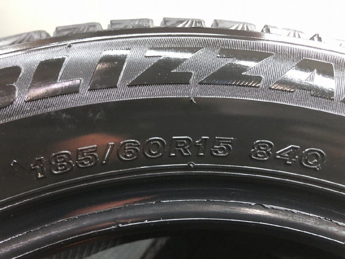 BS BRIDGESTONE BLIZZAK VRX3 185/60R15 15インチ スタッドレス 4本 22 