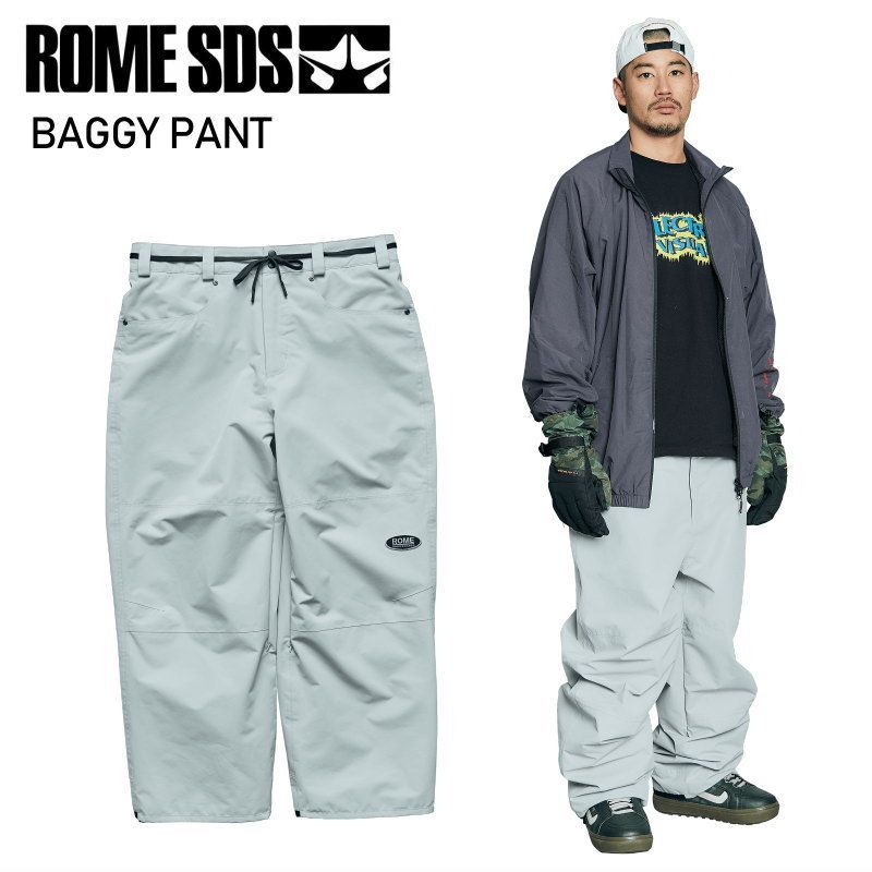 ROME SDS PROFIT PANTS シルバーグレー Mサイズ 25-26 Profit Pants - 25/26 | Rome Snowboards 公式