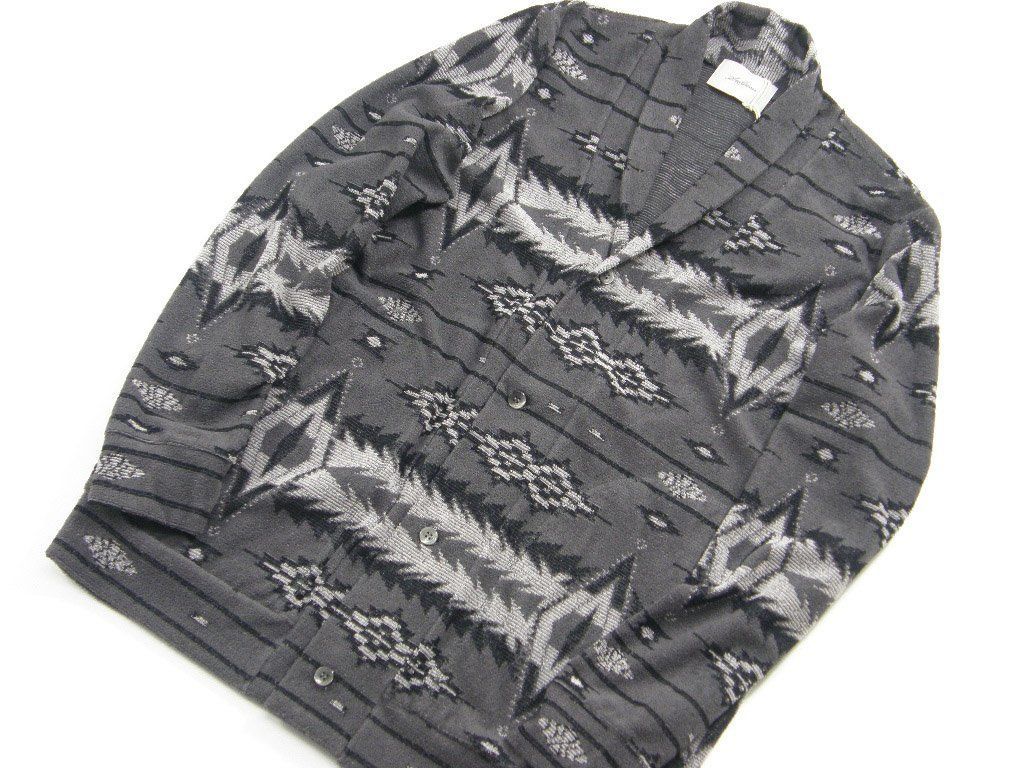 新品】 SEAGREEN ／ シーグリーン ショールカラー パイル地 