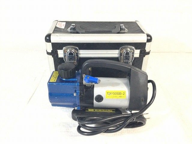 ☆中古品☆TASCO タスコ 100V オイル逆流防止弁付 ウルトラミニツー 