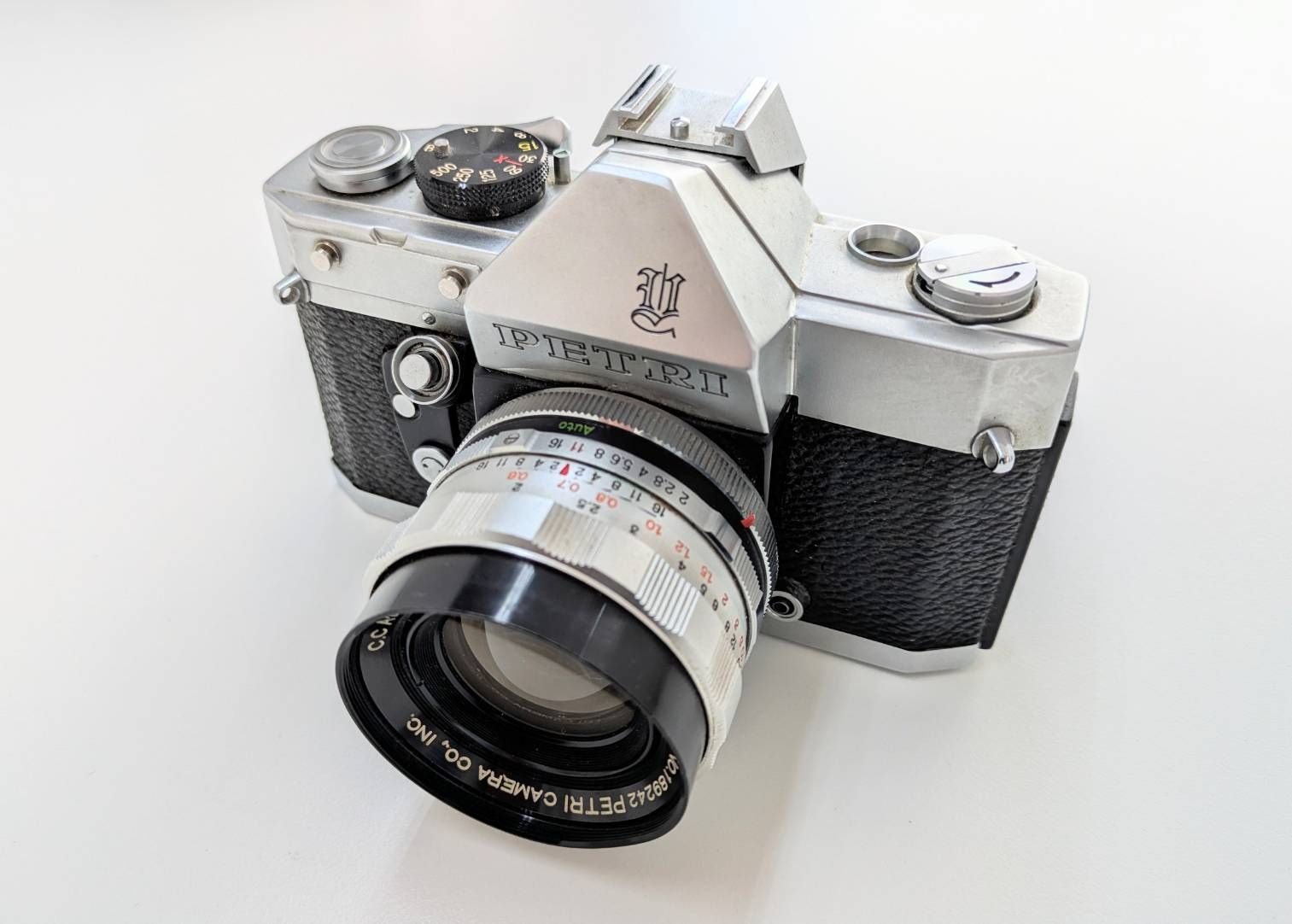 D【ヴィンテージ】PETRI ペトリ V6 フィルムカメラ 一眼レフ 日本製