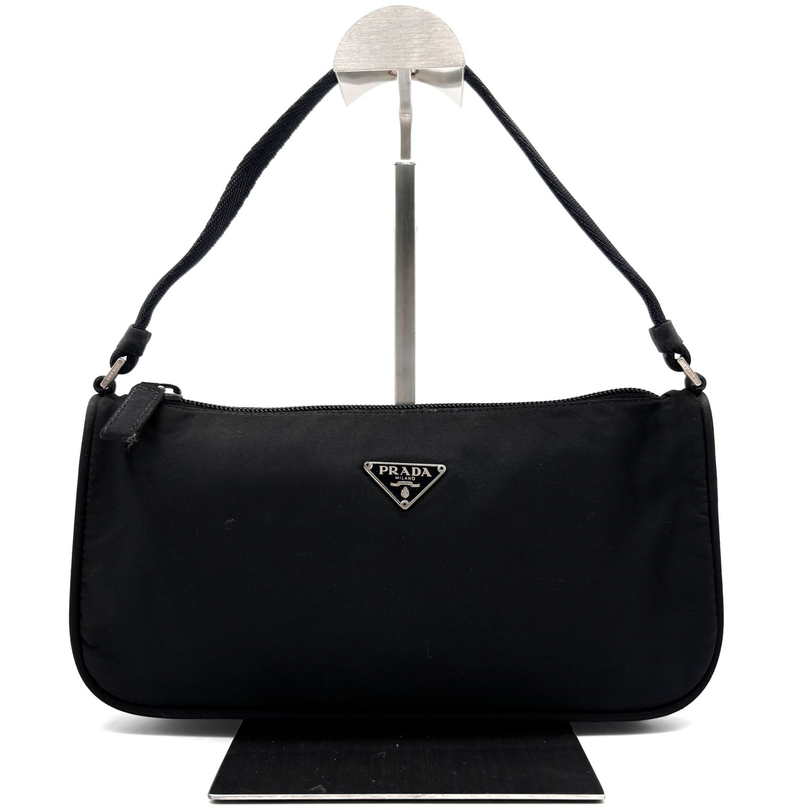 美品 PRADA プラダ アクセサリーポーチ ハンドバッグ ミニバッグ