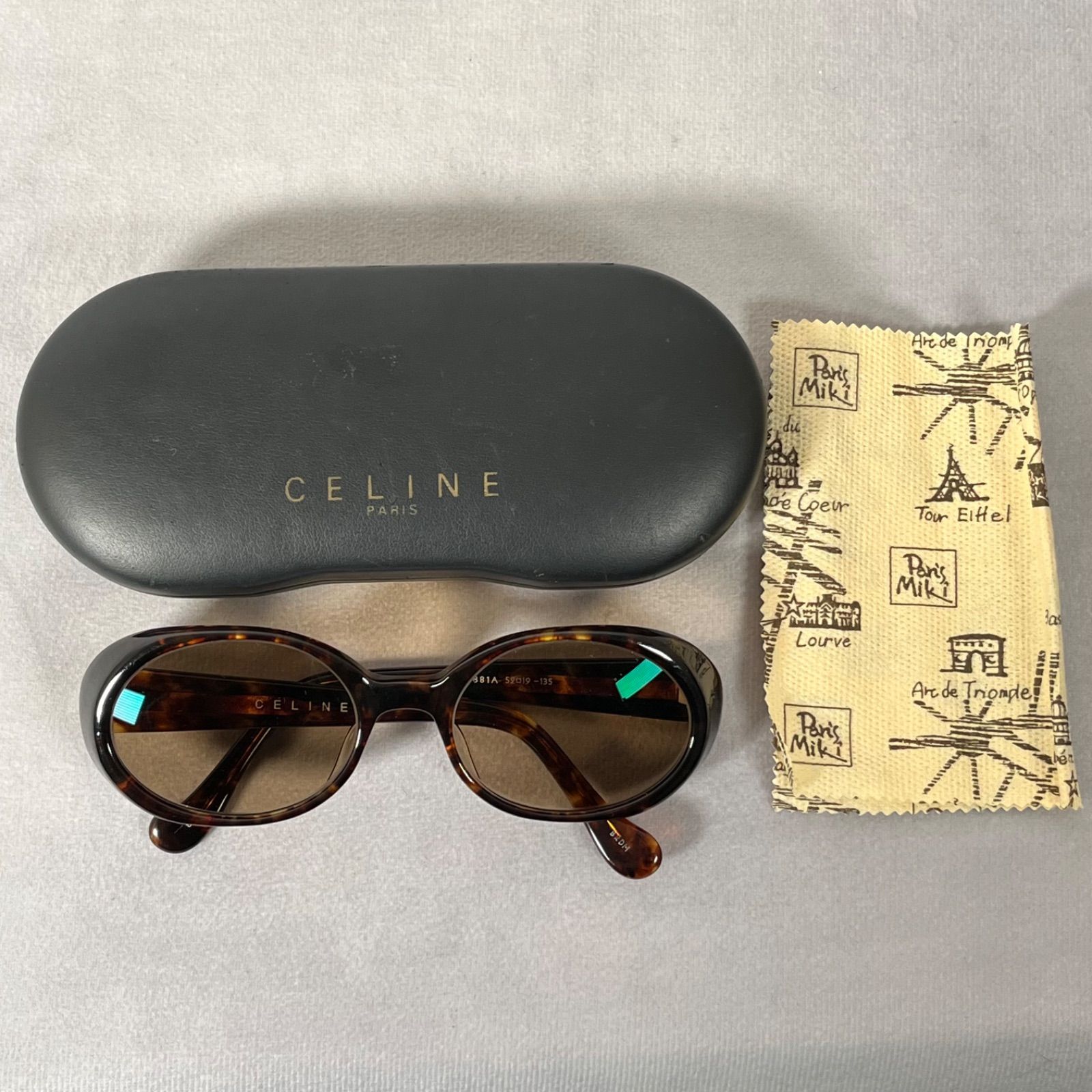 管2603-325】度あり CELINE セリーヌ サングラス CLF-881A 52019-135