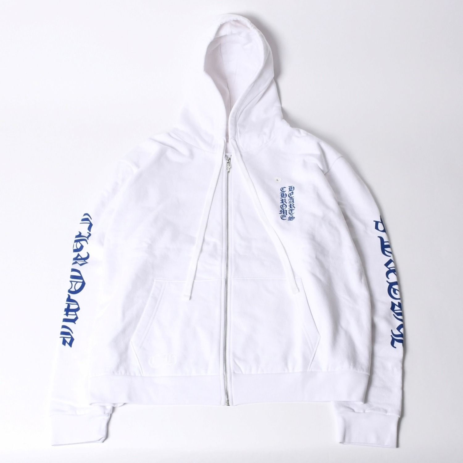 新品未使用 CHROME HEARTS クロムハーツ ロゴプリント ダガージップ 