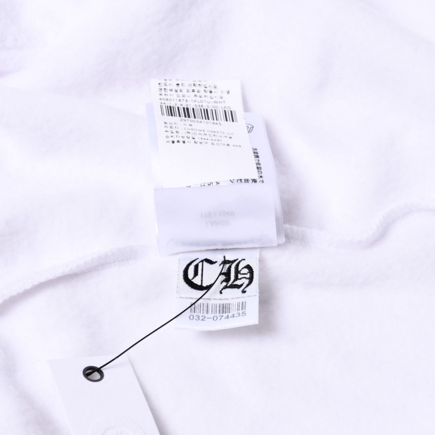 新品未使用 CHROME HEARTS クロムハーツ ロゴプリント ダガージップ