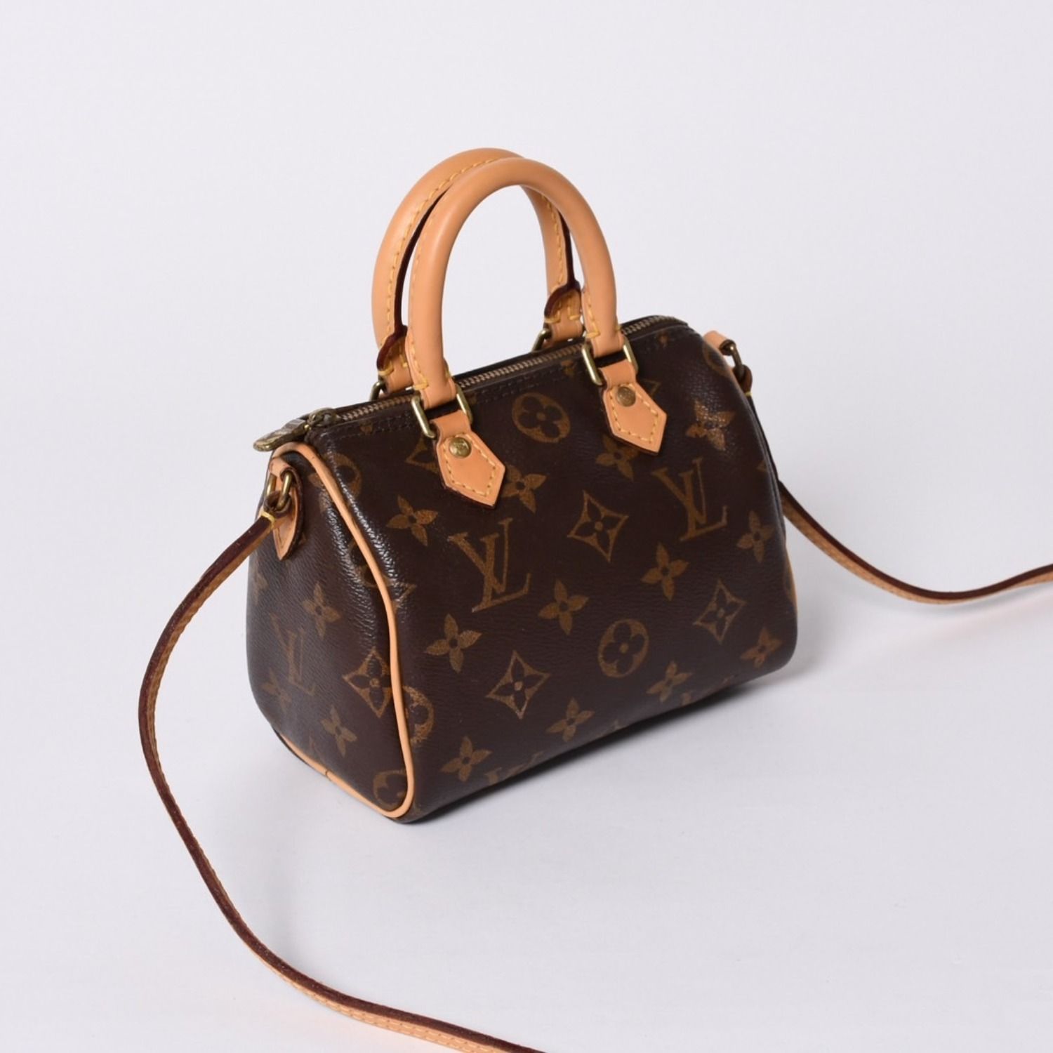 LOUIS VUITTON ルイヴィトン ナノスピーディ 2WAY ショルダーバッグ 