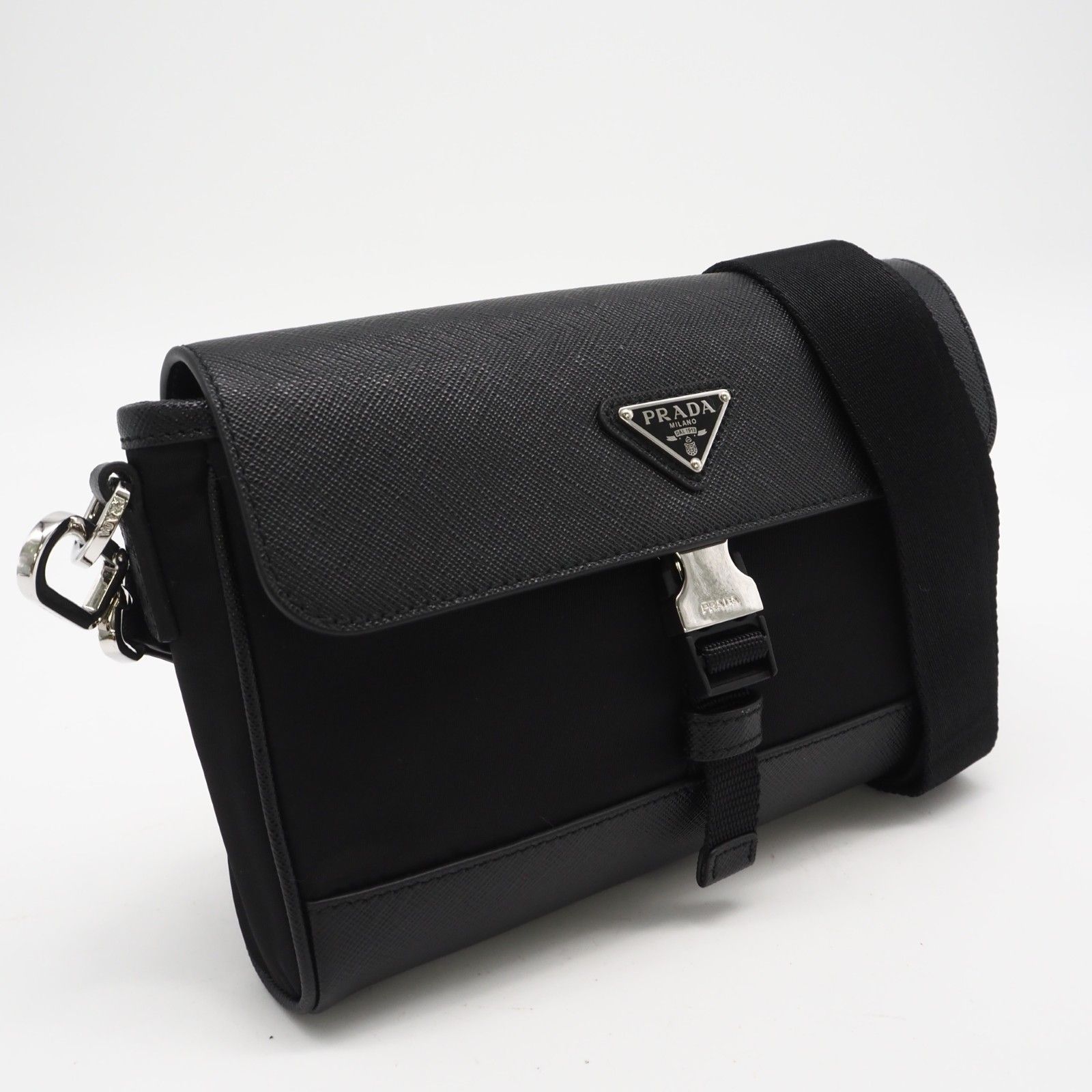 ☆3日以内返品可☆ 極美品 PRADA プラダ テスートサフィアーノ Re 