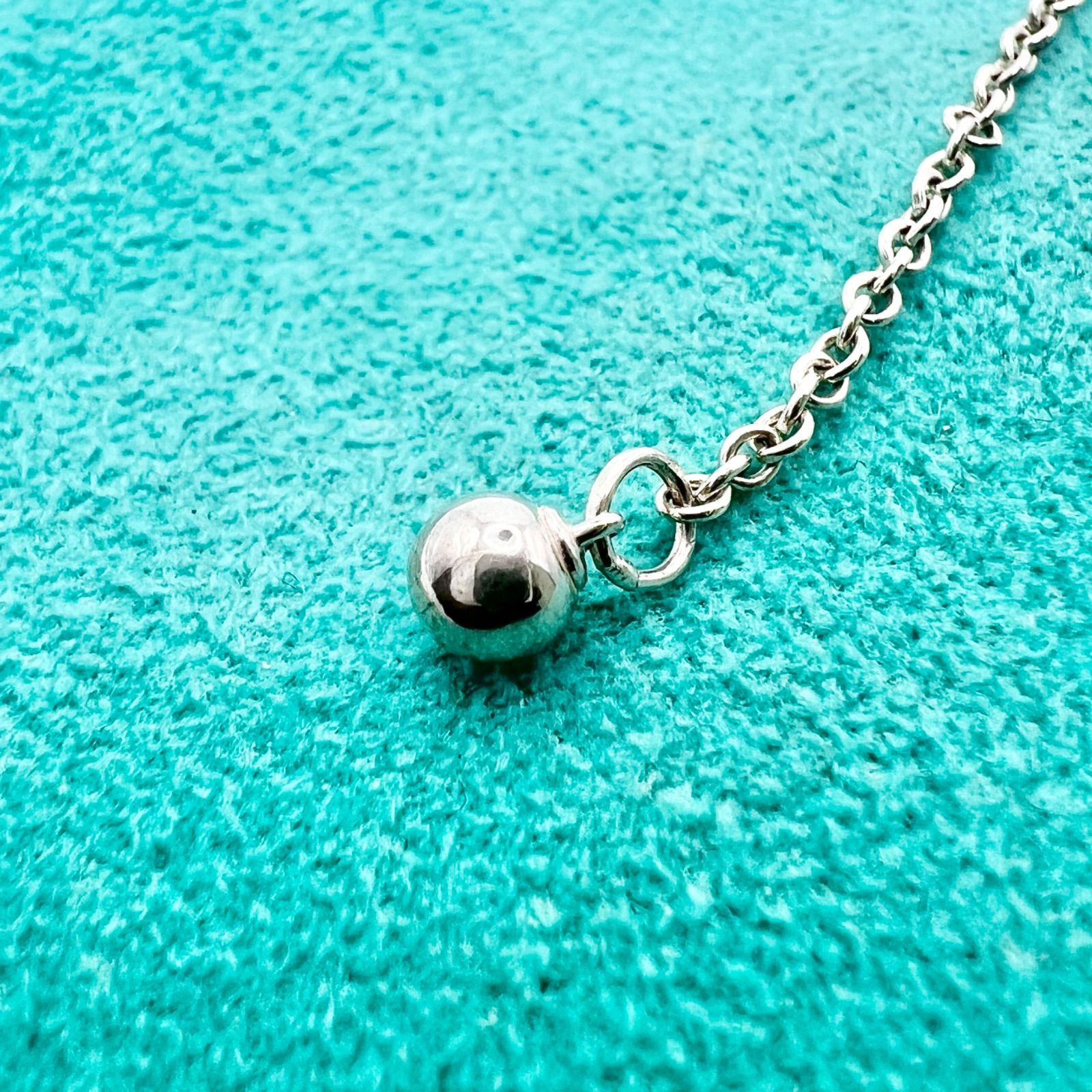 Tiffany ハードウェアボールネックレス美品 極美品 ティファニー 