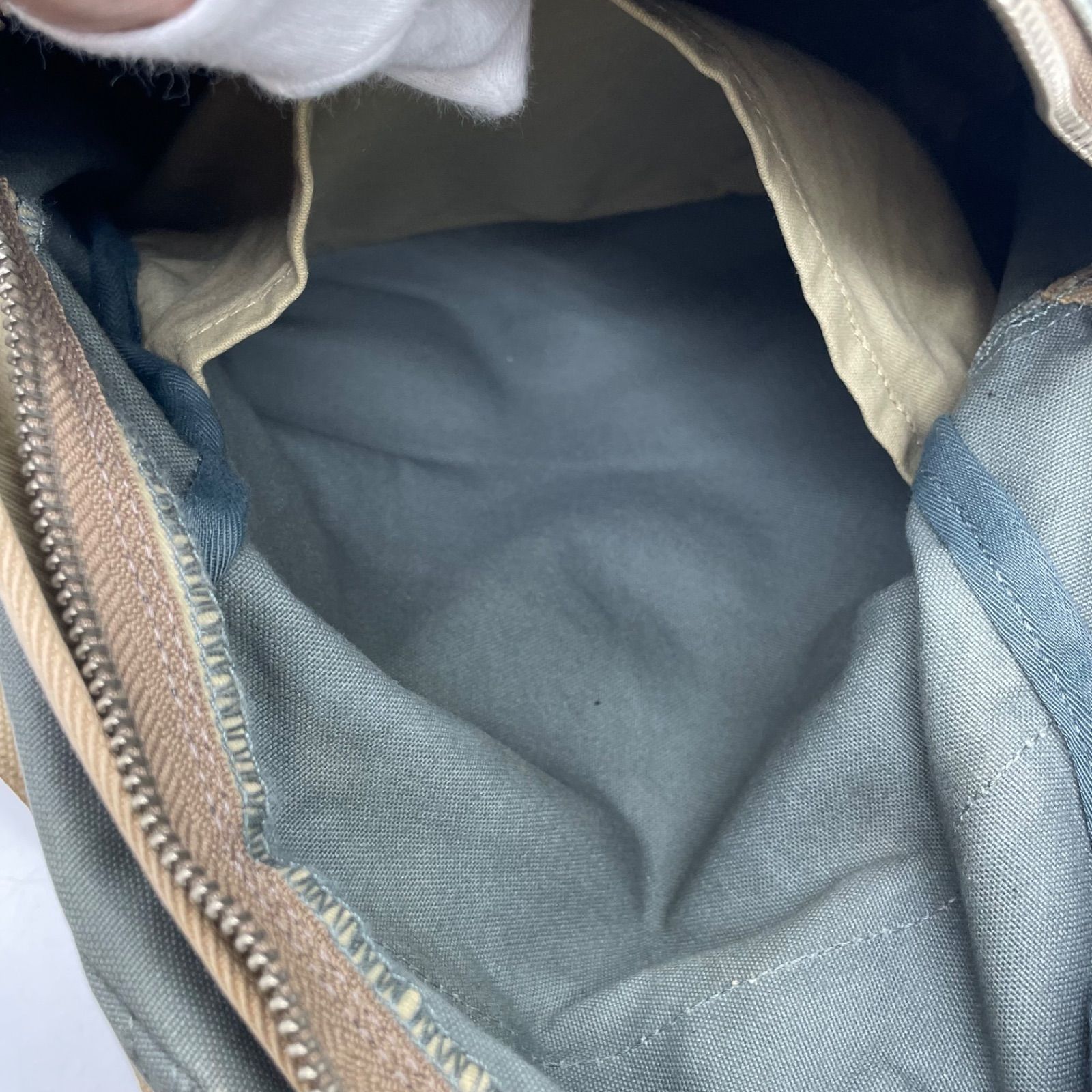 BN8355□一澤帆布 キャンバス リュック カーキ系 廃番 レア - メルカリ
