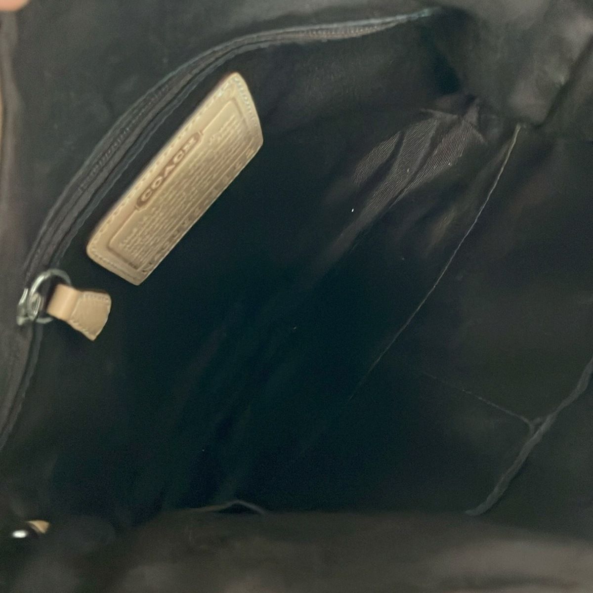 COACH(コーチ) ショルダーバッグ シグネチャーソフトスリムダッフル 9362 カーキ×ライトブラウン レザー COACH(コーチ) ショルダーバッグ シグネチャーソフトスリムダッフル