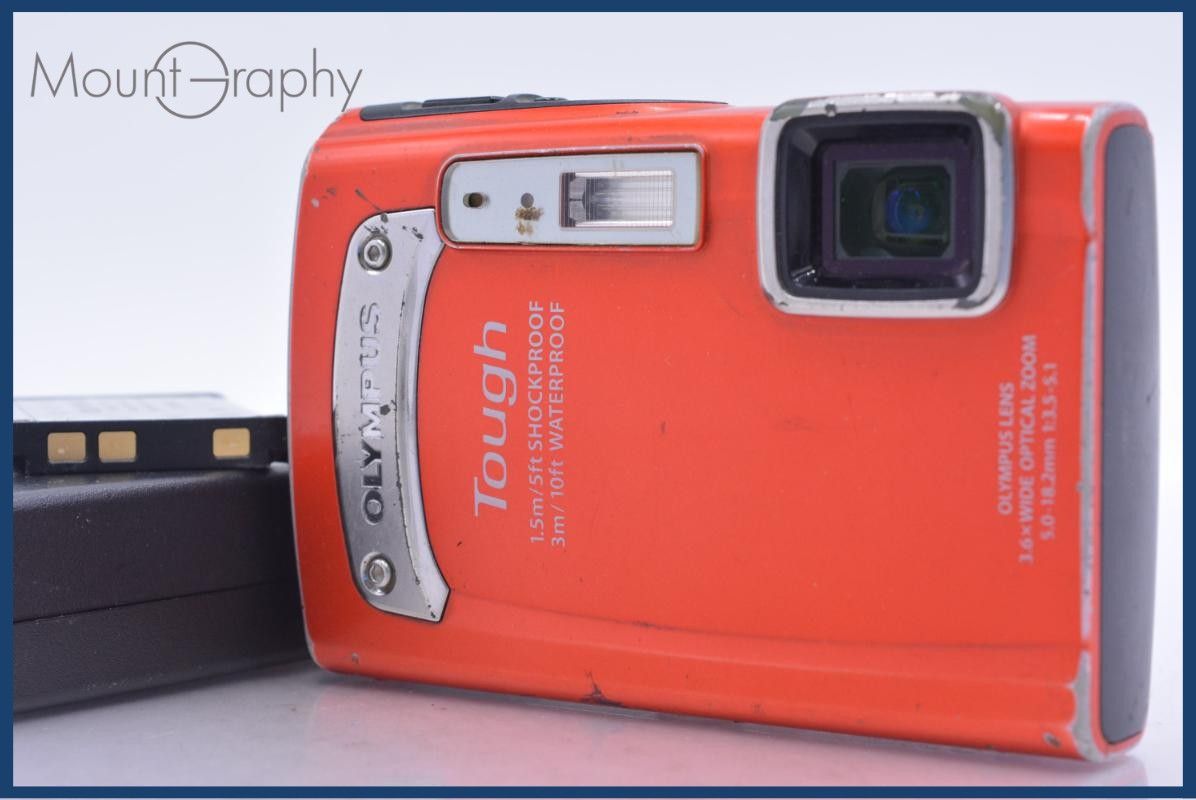[Operation Guarantee] Olympus Olympus TOUGH TG-320 3.6x Battery and Charger Included Free #yk7121