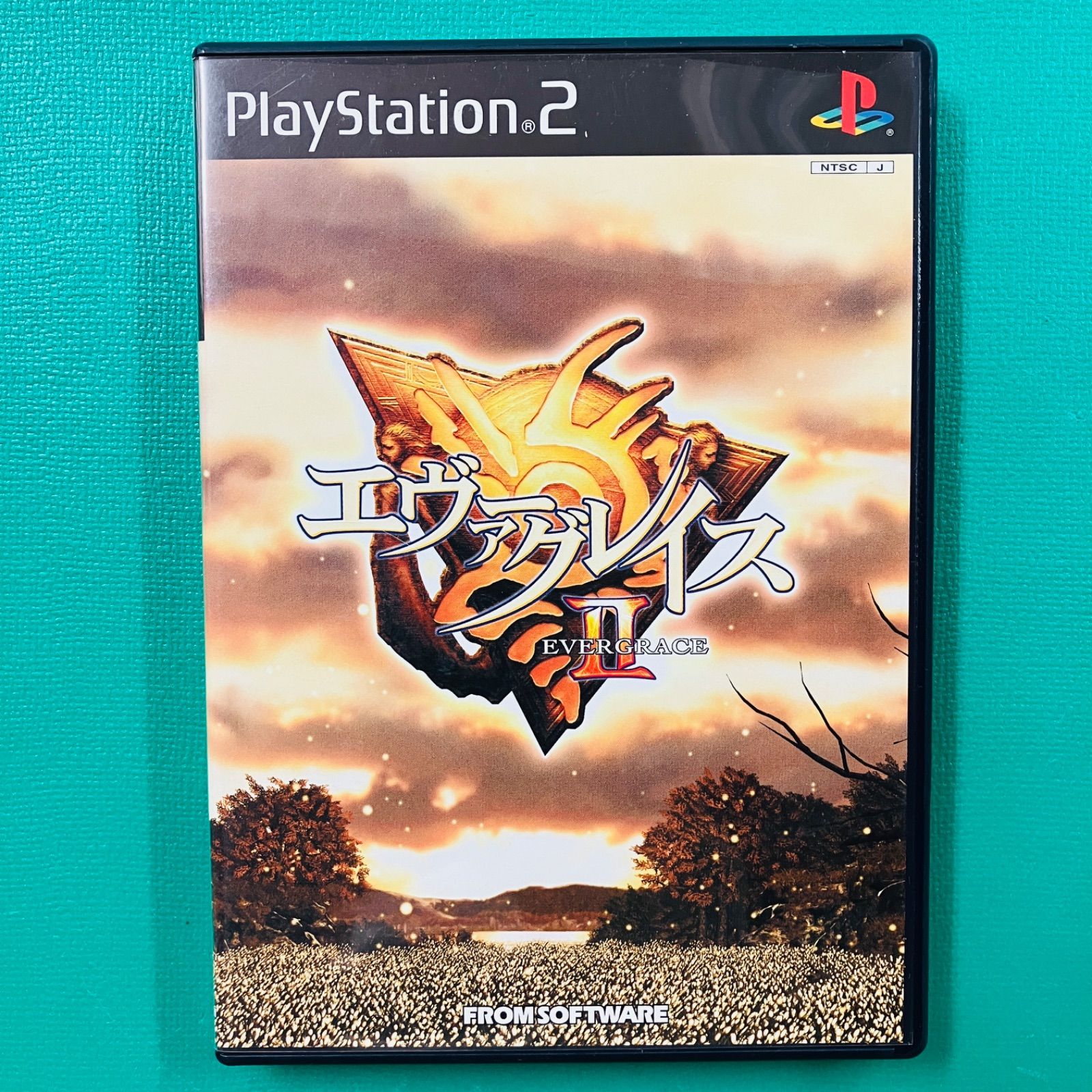 ディスク美品】PS2 エヴァーグレイス2 フロムソフトウェア