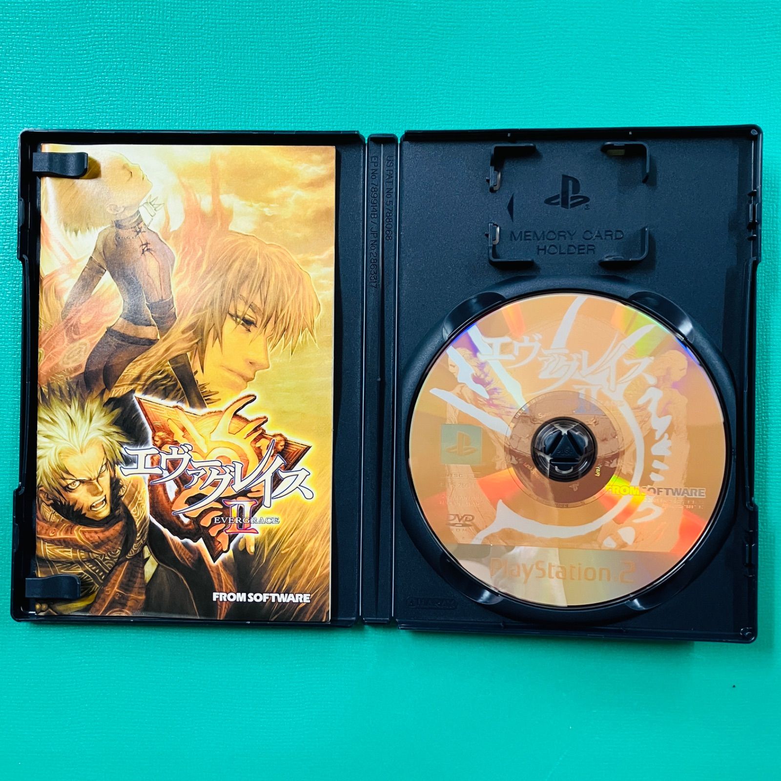 ディスク美品】PS2 エヴァーグレイス2 フロムソフトウェア