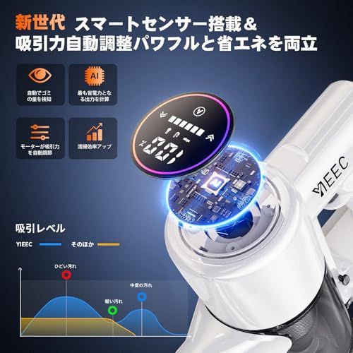 ☆新品☆掃除機 コードレス【 90Kpa真の強力吸引力プラス！ 2026業界初 