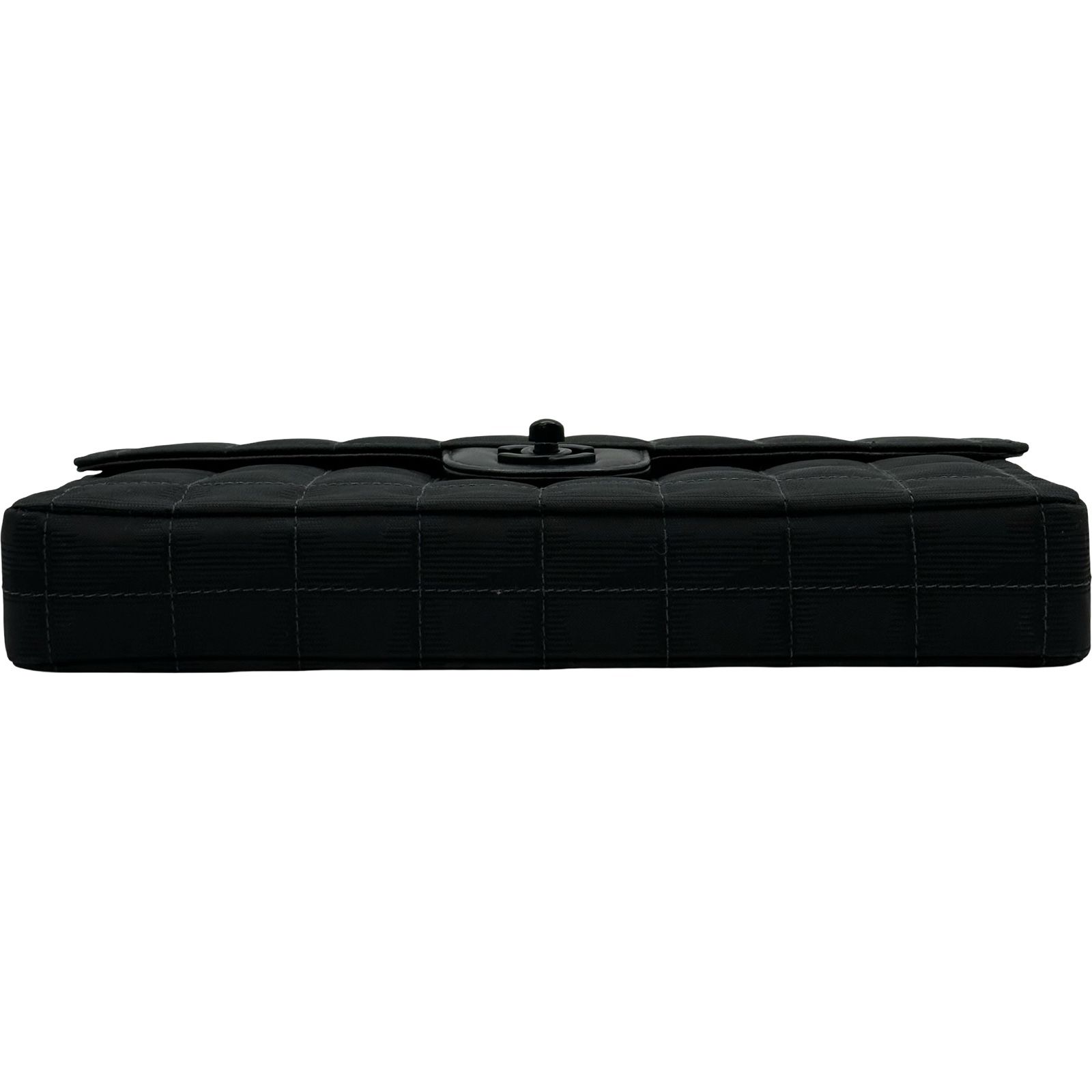 シャネル CHANEL ニュートラベルラインチェーンバッグ 15316 6番台 ブラック BK金具 ナイロンジャガード レディース ショルダーバッグ CHANEL - シャネル CHANEL ニュートラベルラインチェーンバッグ 15316