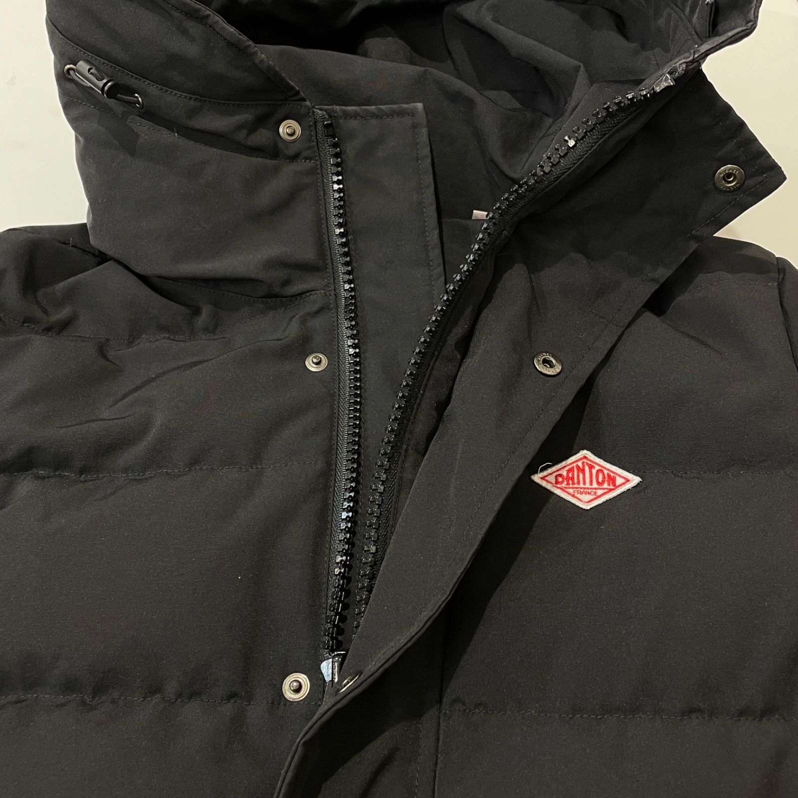 DANTON ダントン ダウンジャケット ファー欠品 ショート丈 38サイズ 