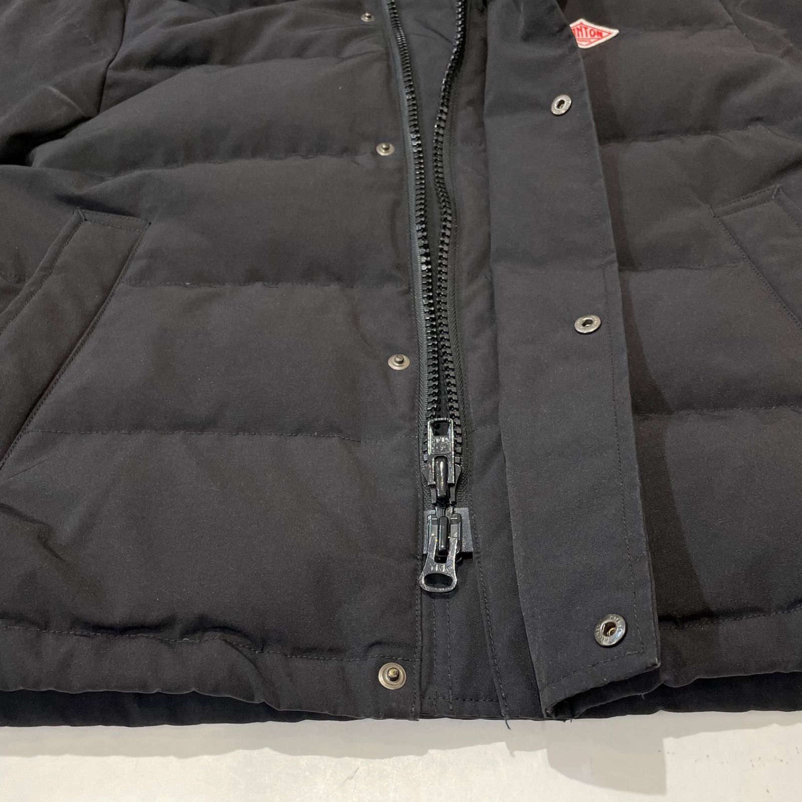 DANTON ダントン ダウンジャケット ファー欠品 ショート丈 38サイズ 
