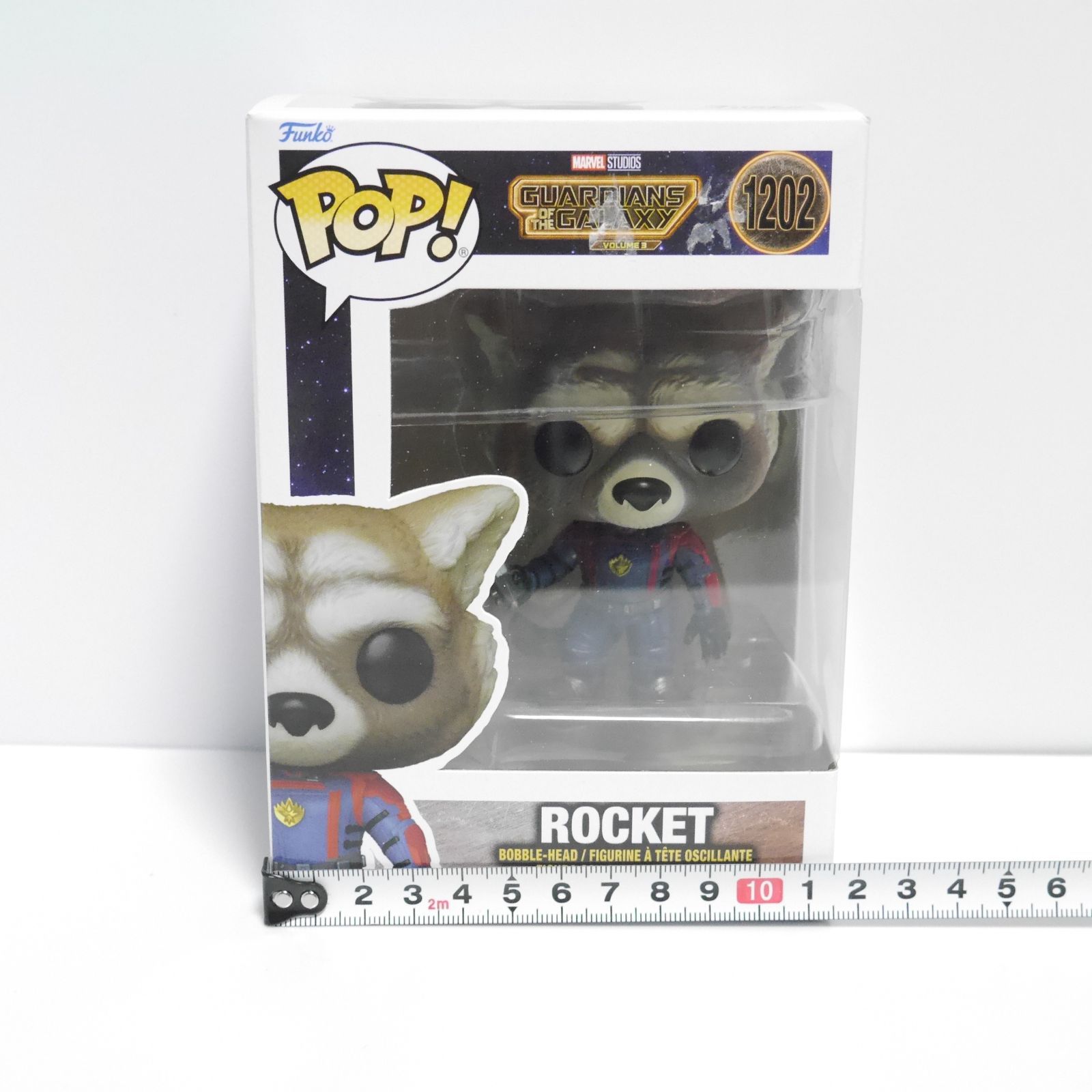 Funko Pop! ロケット GOTG3 ボブルヘッド 箱傷みあり Rocket Raccoon 