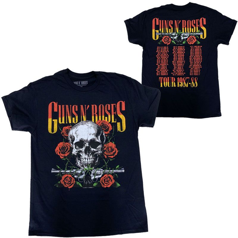 ガンズ アンド ロゼース・GUNS N ROSES・87-88TOUR・Tシャツ・ ロックT
